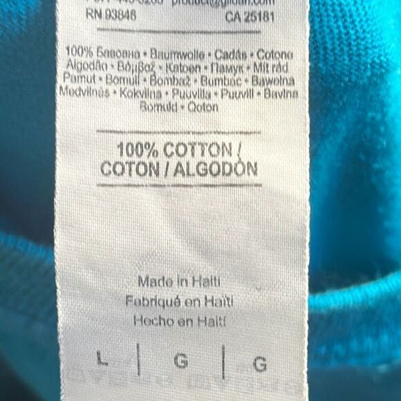 Harley Davidson Turquoise Short Sleeve Tshirt Daytona Beach Fl size L Large - Picture 7 of 7